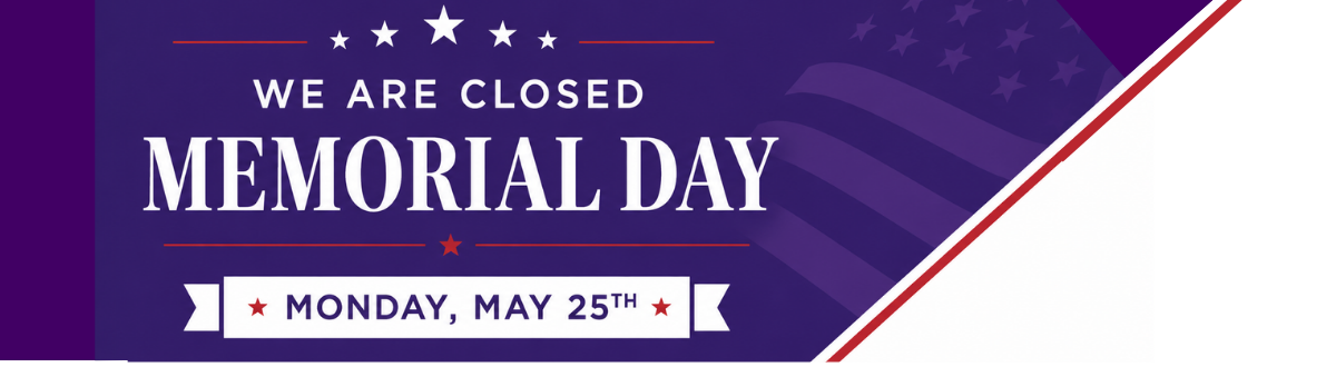 Closed Memorial Day web banner 