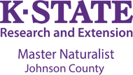 Johnson County K-State Research and Extension Kansas Master Naturalist logo