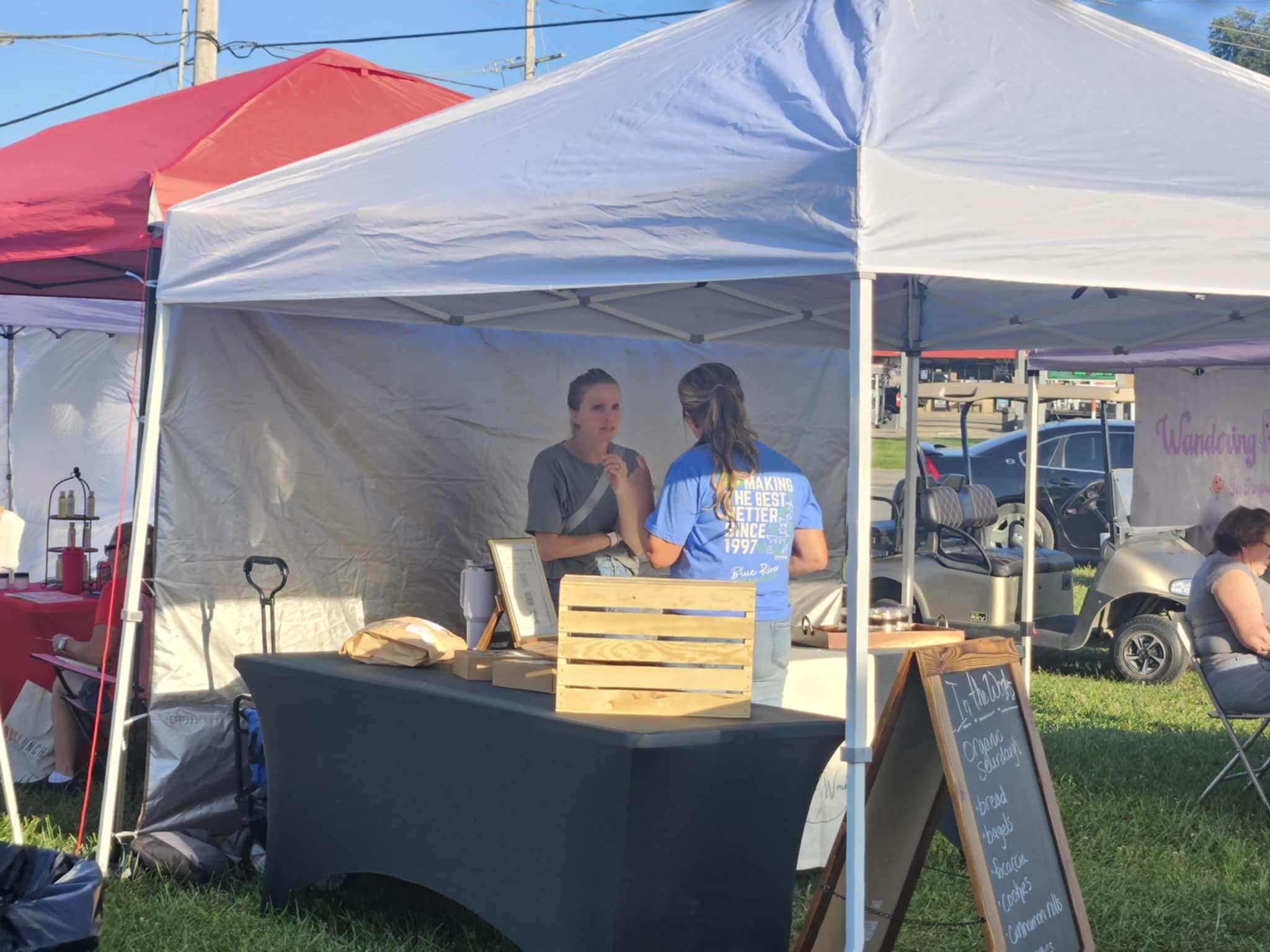 4-H Blue Wranglers at Stilwell Farmers Market 
