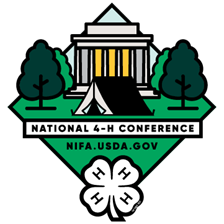 National 4-H conference graphic 
