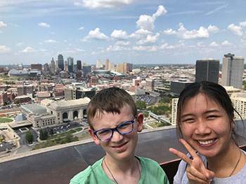 Visiting the WWI Memorial in KC