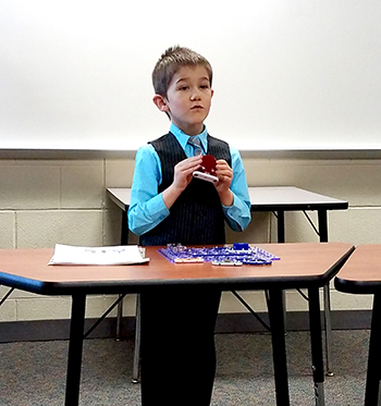 Youth presentation at Club Day