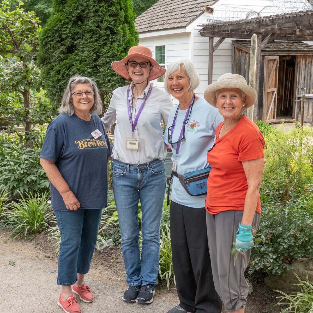 Extension Master Gardener Volunteers at Deanna Rose Farmstead 