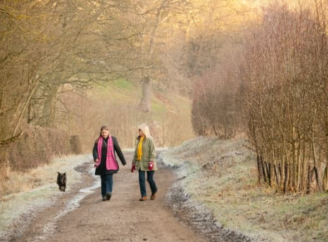people walking