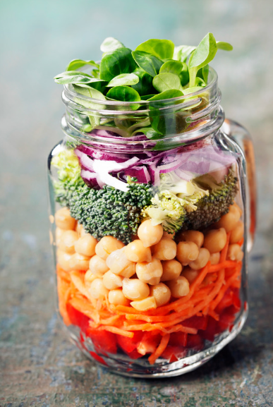 jar salad