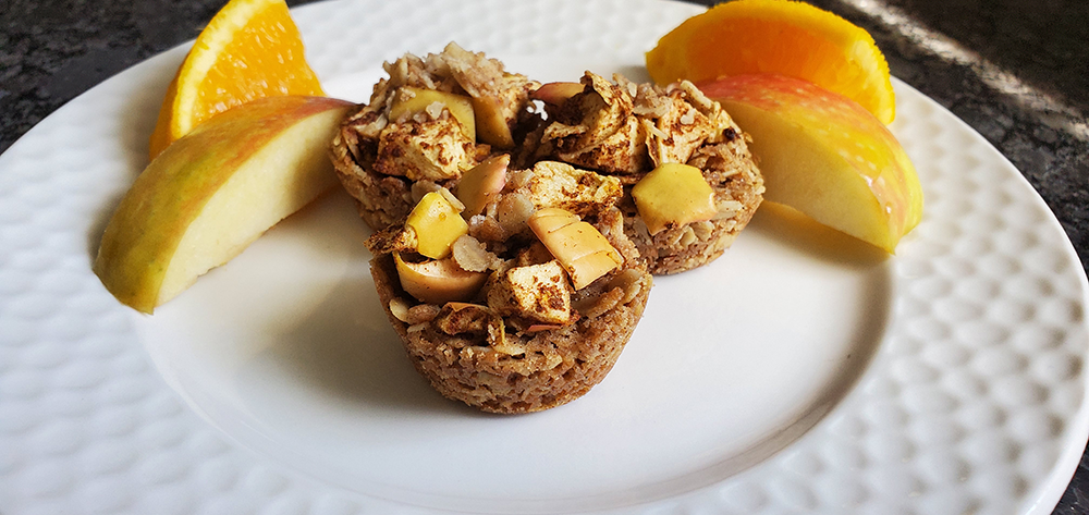 apple cobbler mini muffin photo