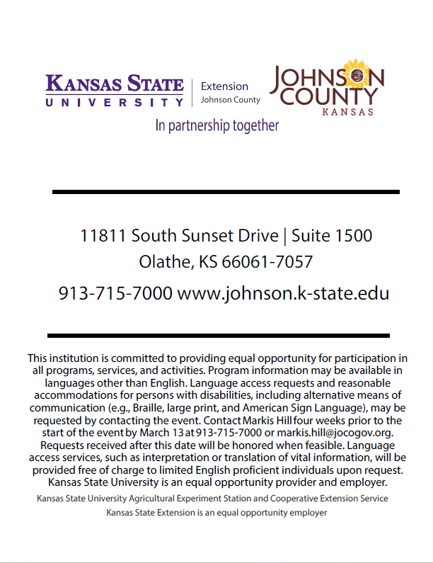 Healthy Yards Expo 2