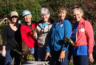 Deanna Rose Farmstead Extension Master Gardener Butterfly-garden crew