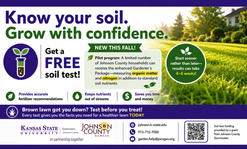 free gardener's package soil test