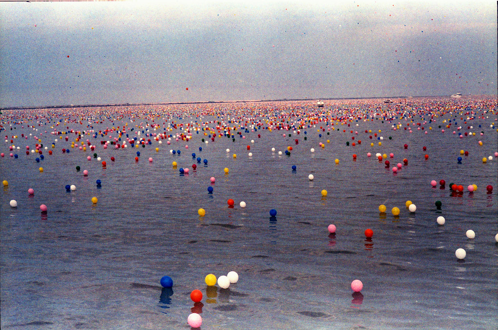Lake Erie after Cleveland Balloonfest by creative commons 
