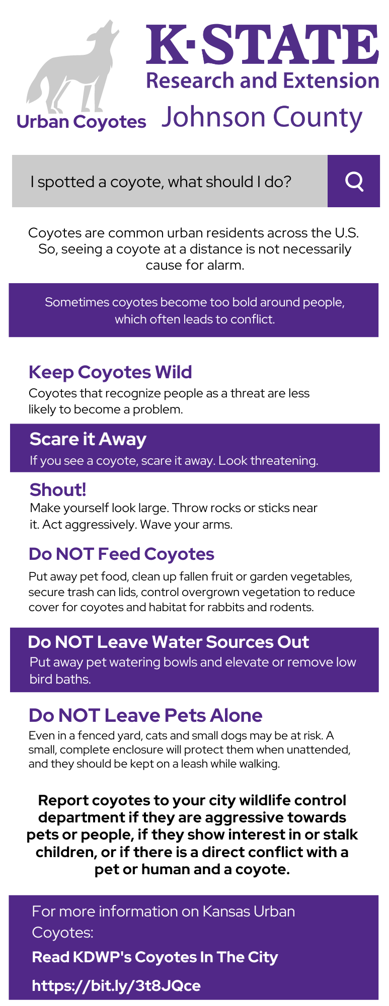 urban coyote management